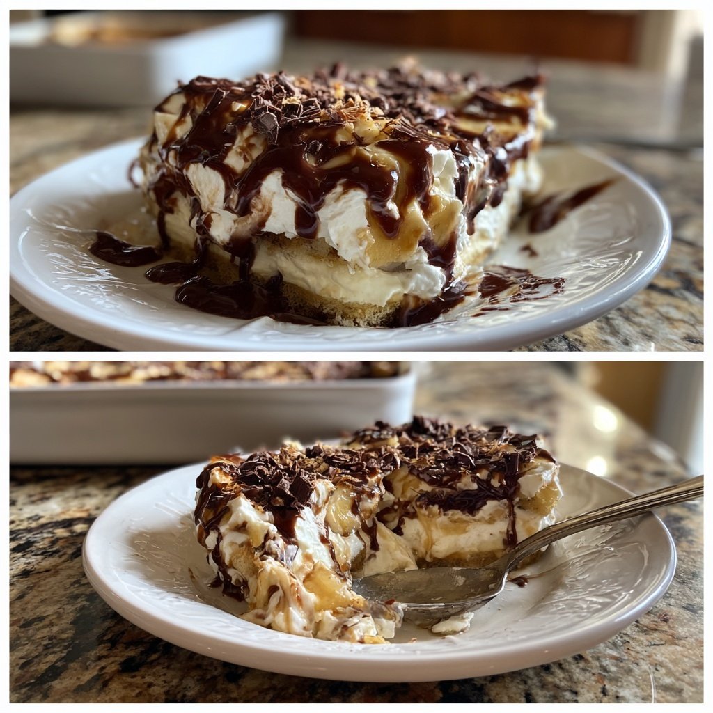 Banana Pudding with Chocolate