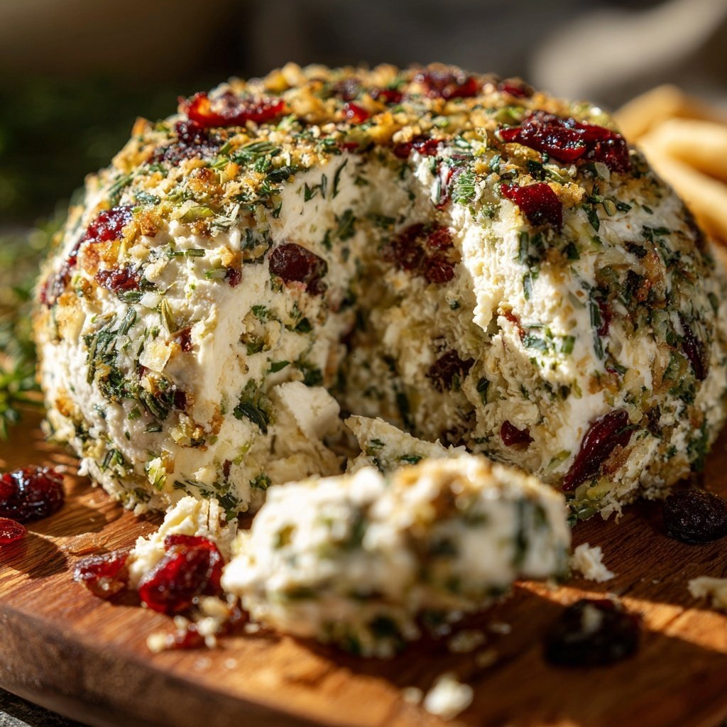 Delicious Christmas Cheese Ball