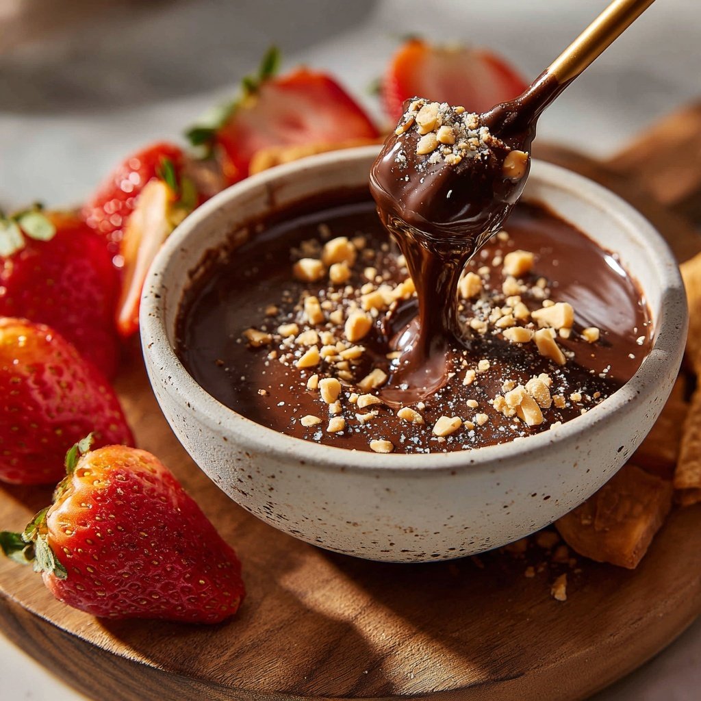 Decadent Peanut Butter Fondue