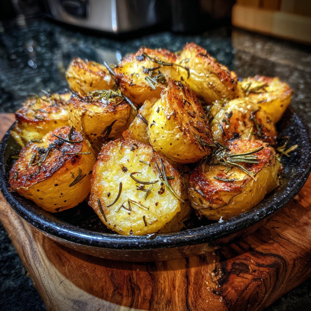 Airfryer Italian Roasted Potatoes