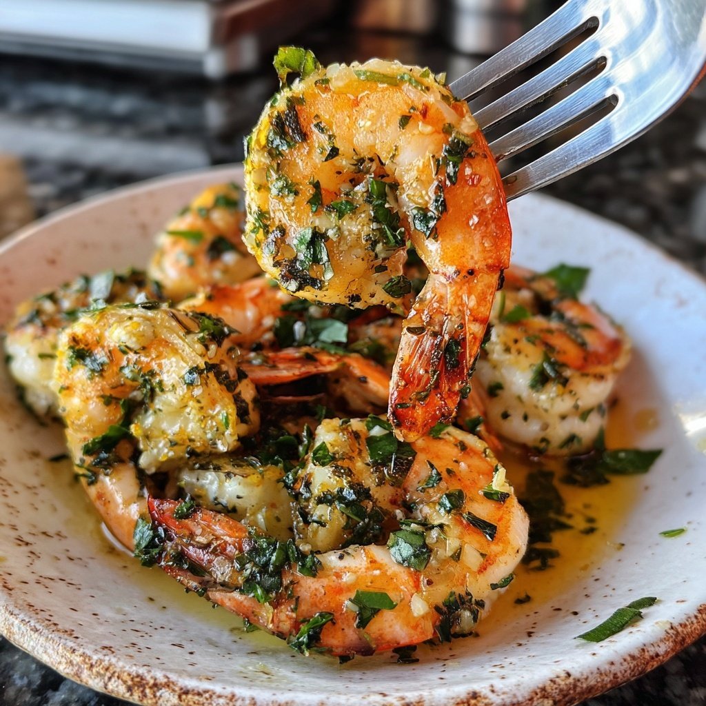 Lemon Garlic Herb Shrimp