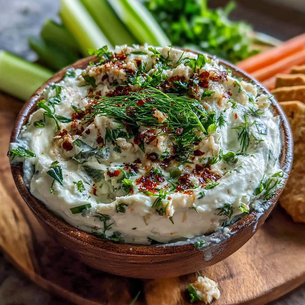 Greek Yogurt Tuna Dip