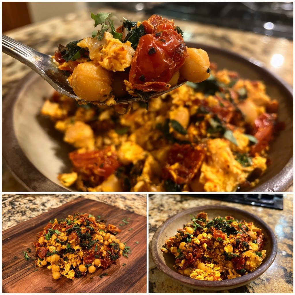 Spiced Chickpea Bowls Fire Tomatoes