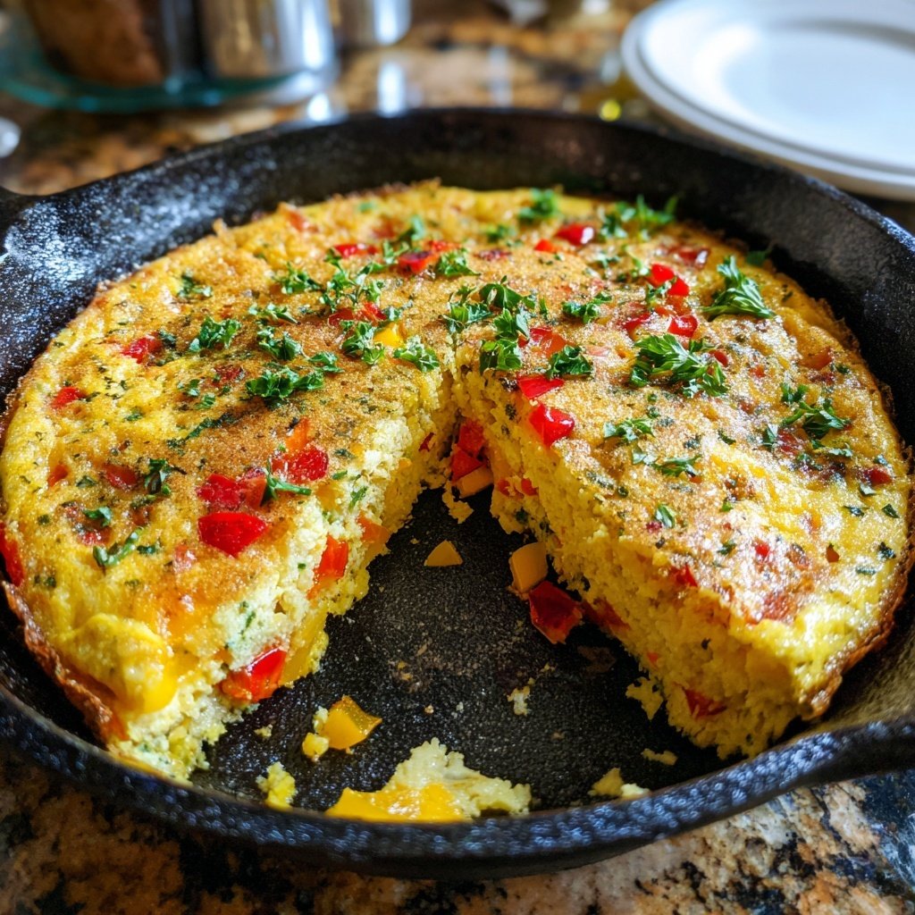 High-Protein Vegetable Frittata