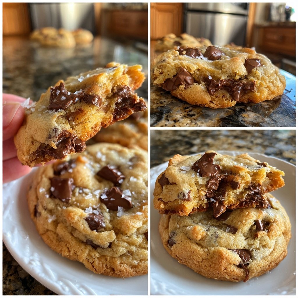 Brown Butter Sea Salt Chocolate Chip Cookies​