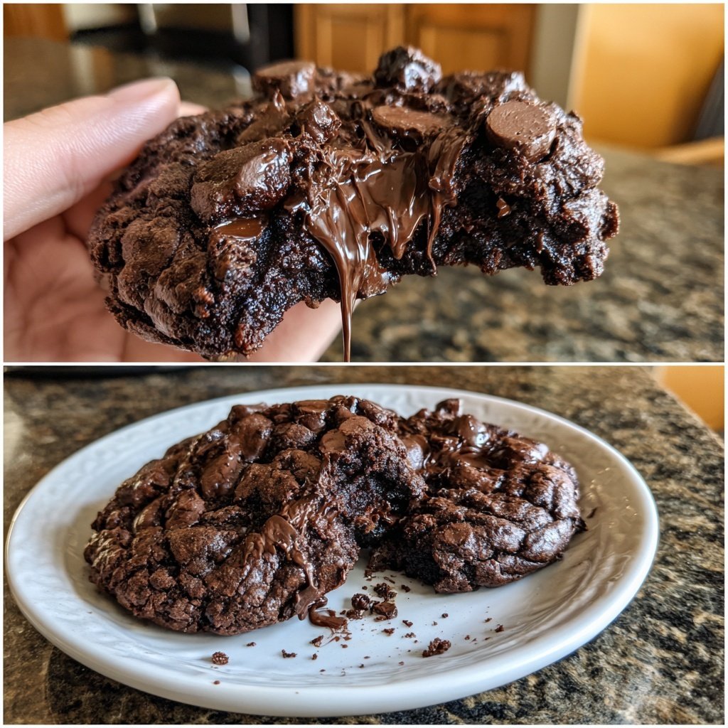 Double Chocolate Chip Cookies