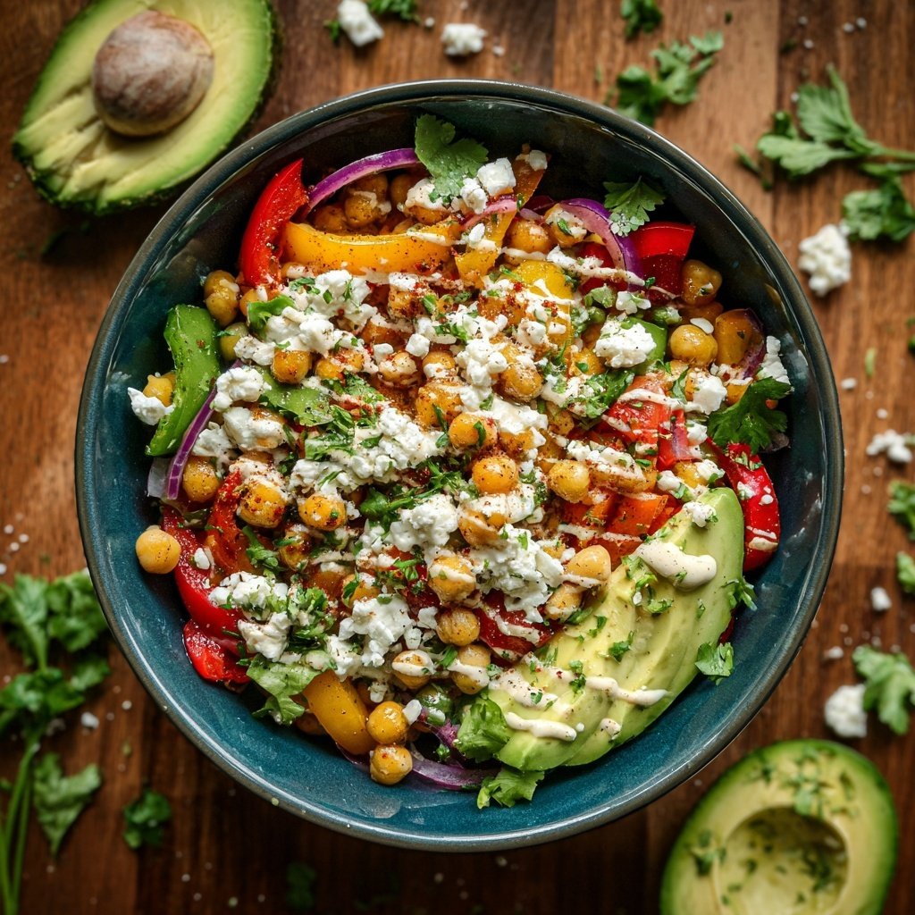 Quick Mediterranean Chickpea Bowl