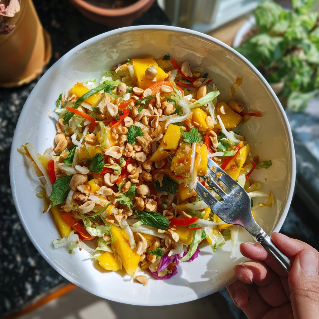 Thai Mango Chicken Salad