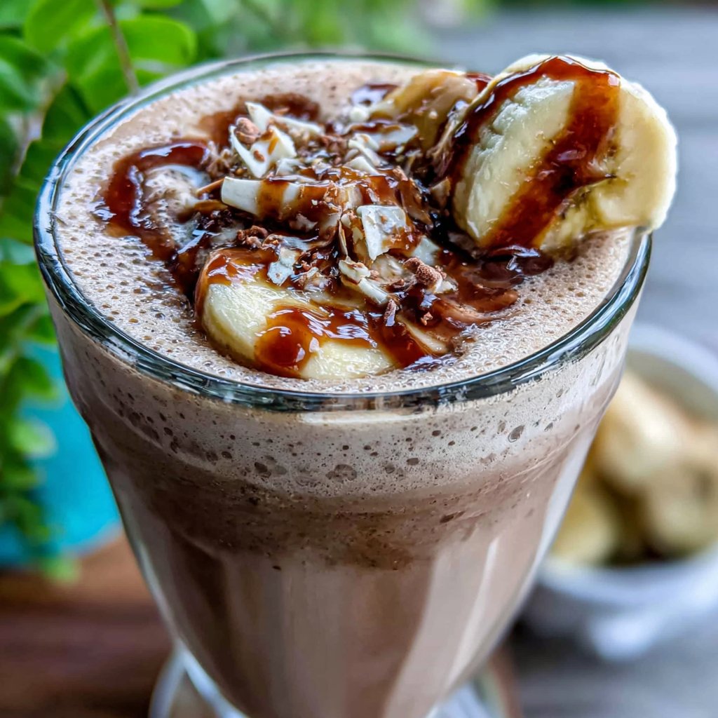 Chocolate Banana Protein Shake