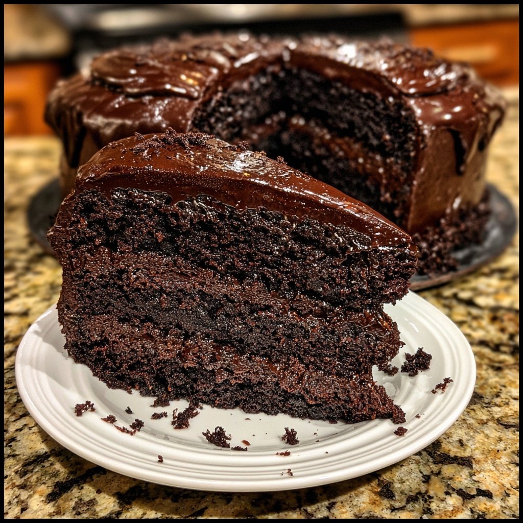 Black Cake Sophisticated Elegant