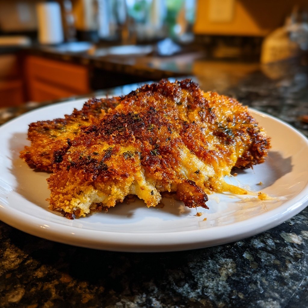 Baked Chicken Parmesan Light