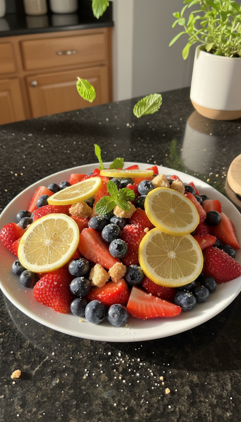 Berry Burst Lemon Salad