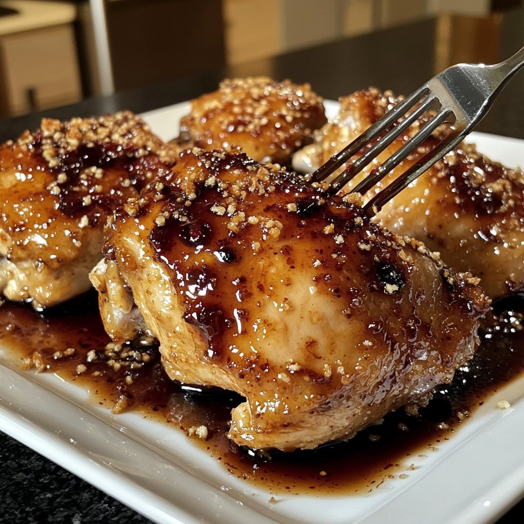 Cherry Balsamic Glazed Chicken