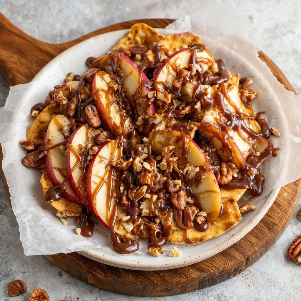 Caramel Apple Nachos