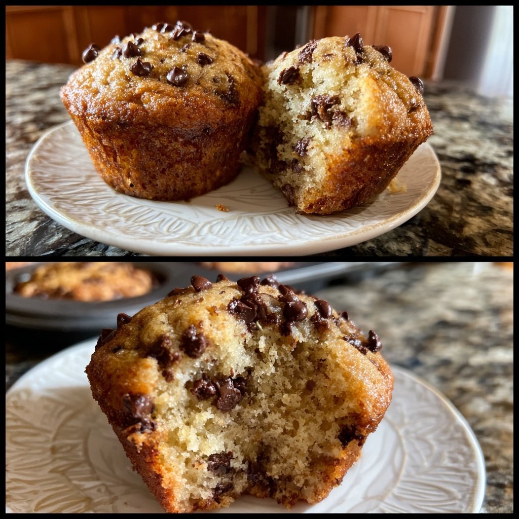 Cinnamon Chocolate Chip Muffins