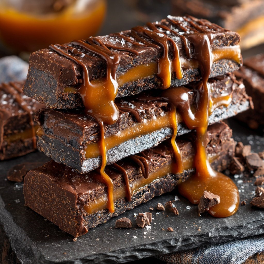 Salted Caramel Chocolate Bars
