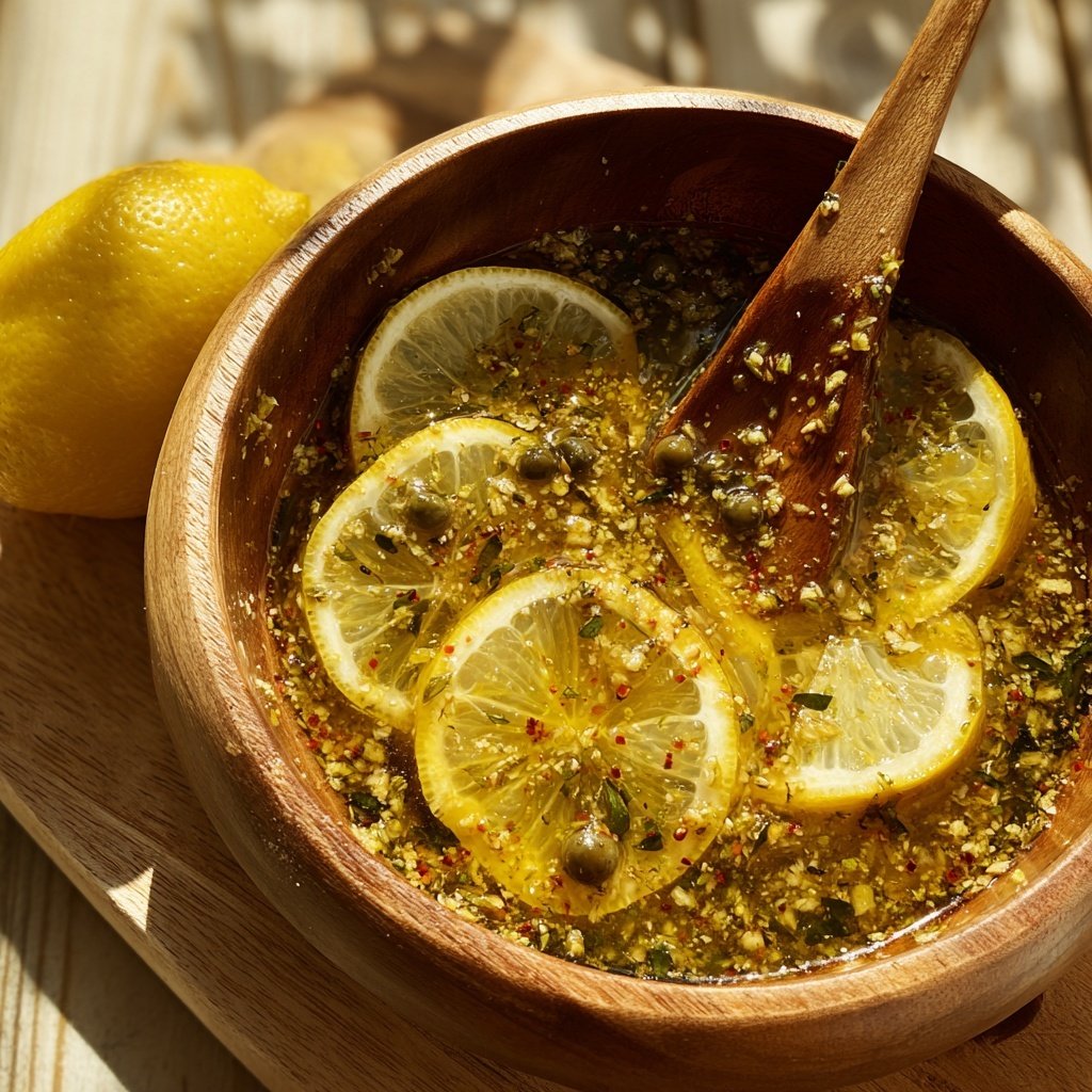 Lemon Caper Mediterranean Vinaigrette