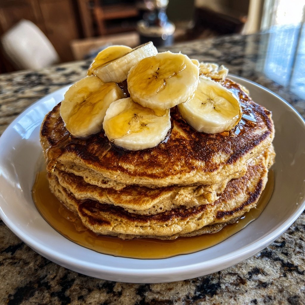 Banana Oatmeal Pancakes Blender Easy