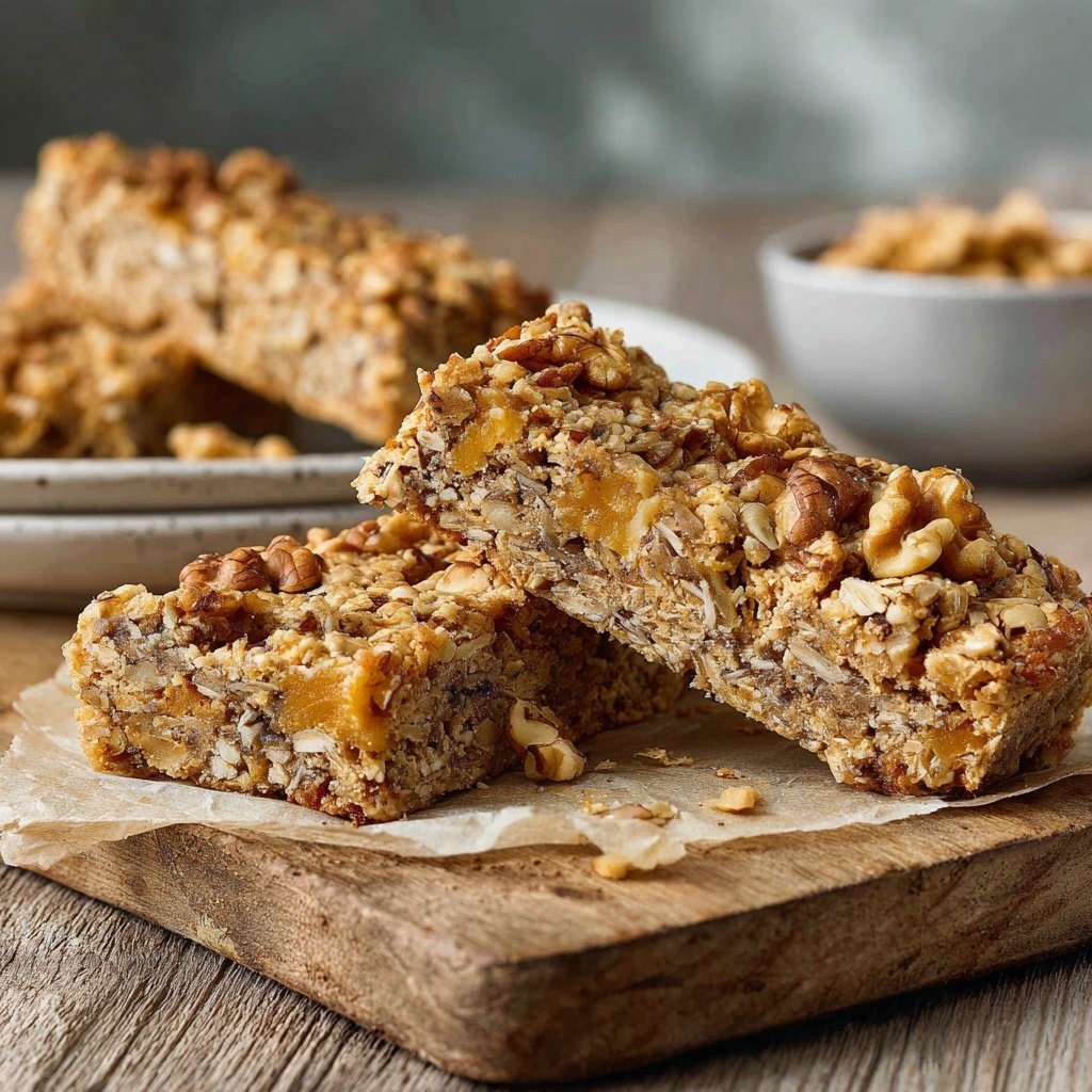 Nutty Banana Power Bars