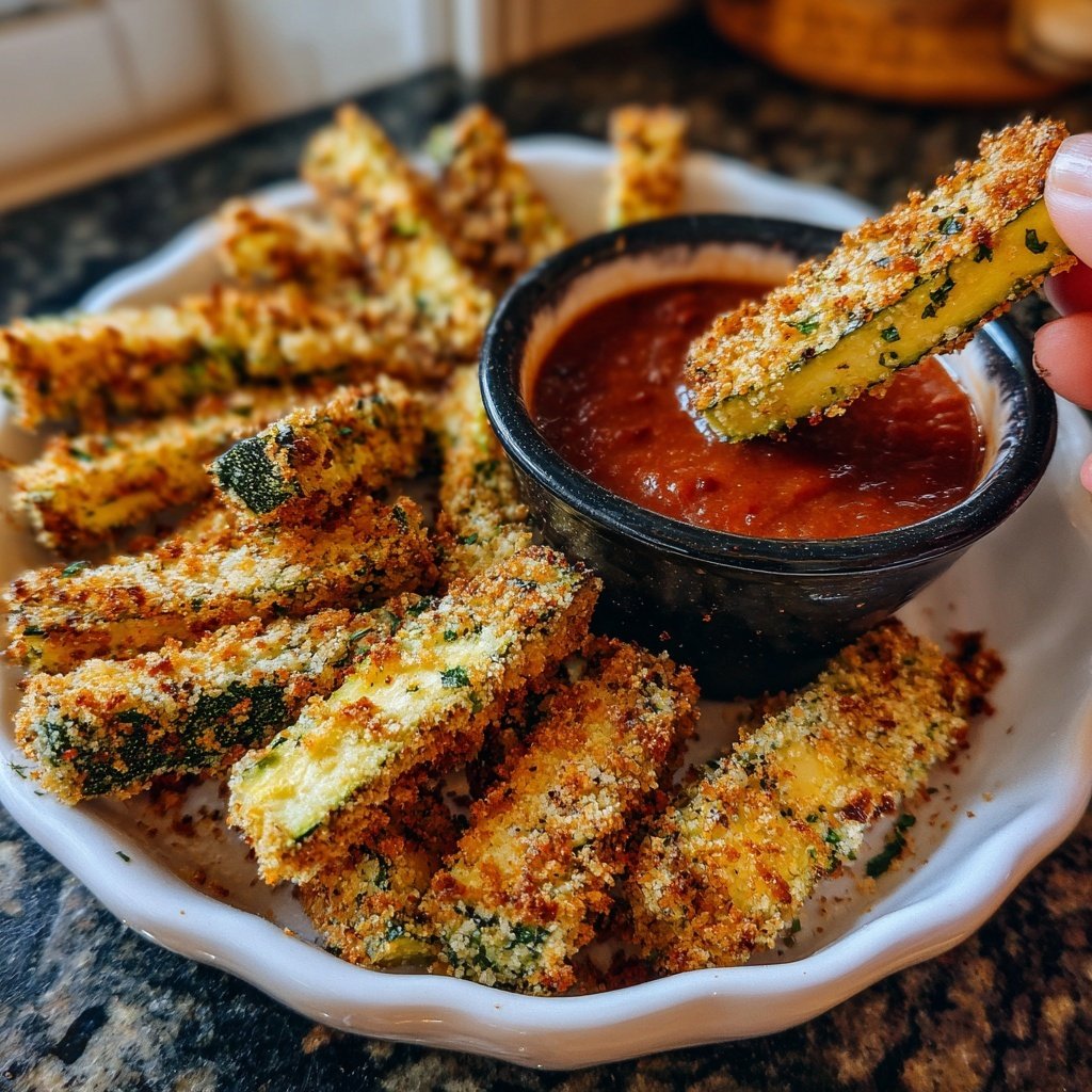 Crispy Baked Zucchini Fries