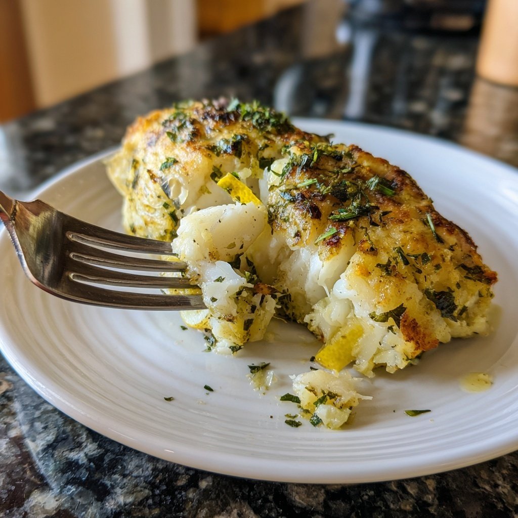 Lemon Butter Cod Parcels