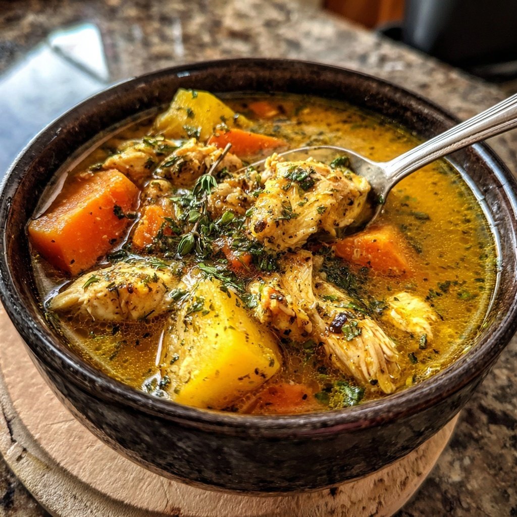 Slow Cooker White Wine Stew