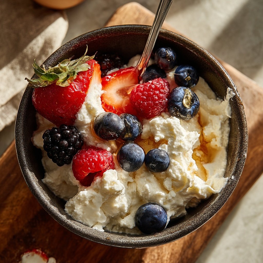Cottage Cheese Breakfast Bowl