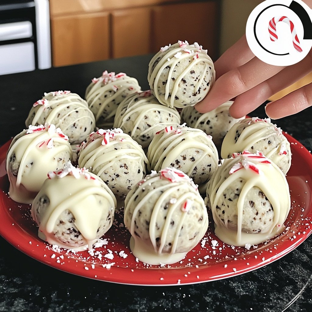 Peppermint Oreo Balls Easy/ Perfect Gifts