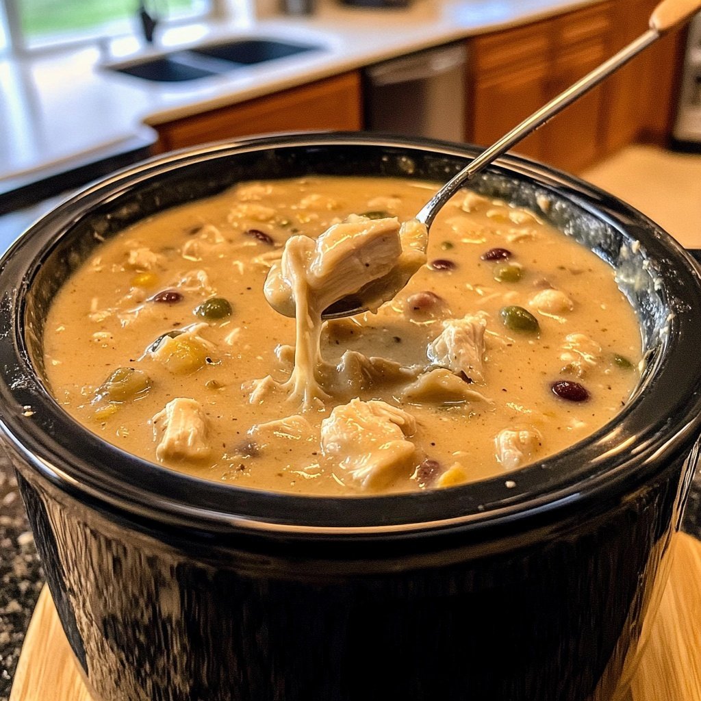 White Chicken Chili Crockpot