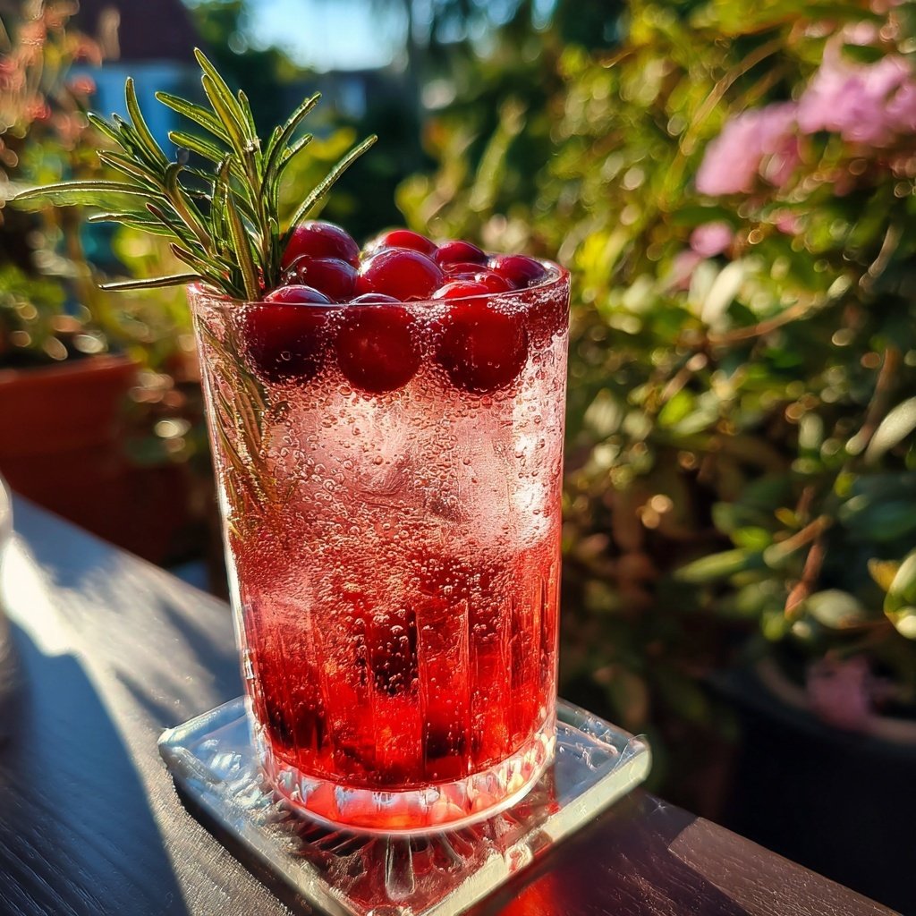 Cranberry Gin Spritz