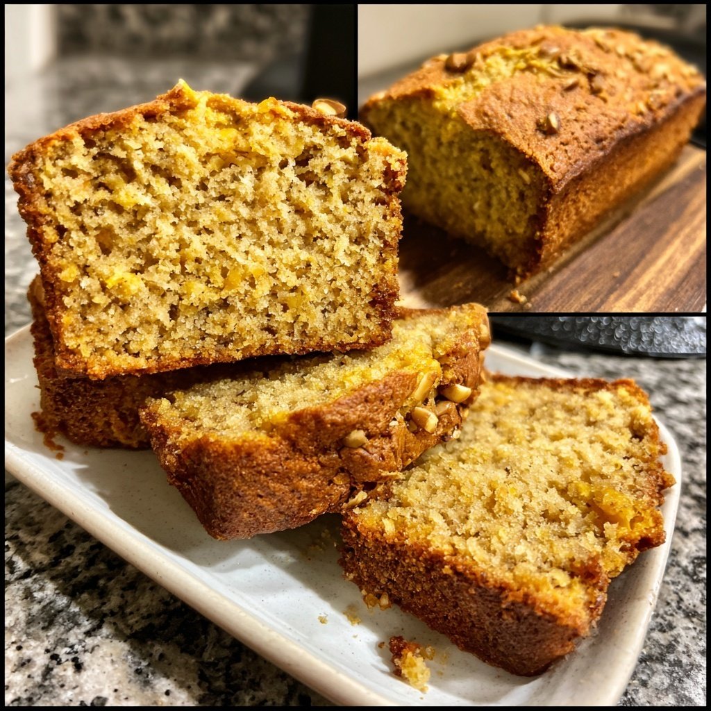 Savory Banana Cornbread