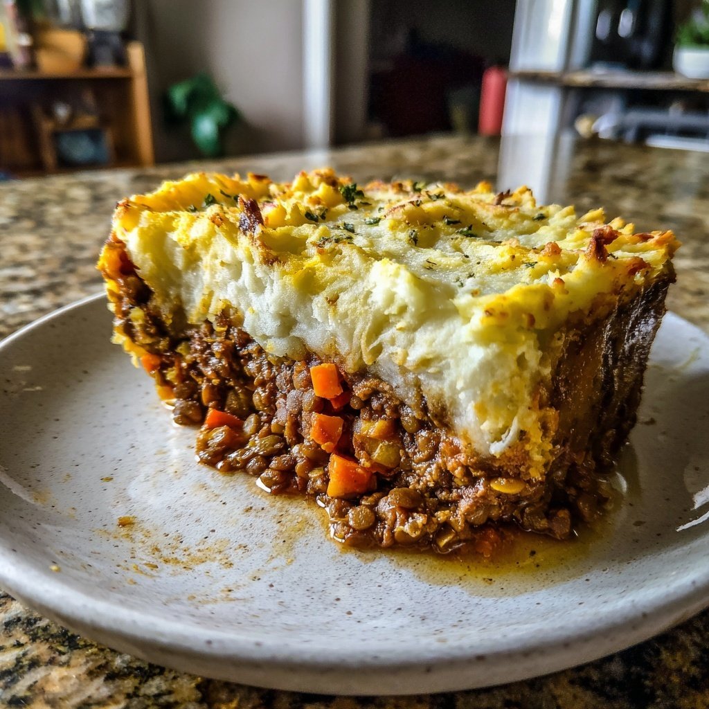 Savory Lentil Shepherd's Pie
