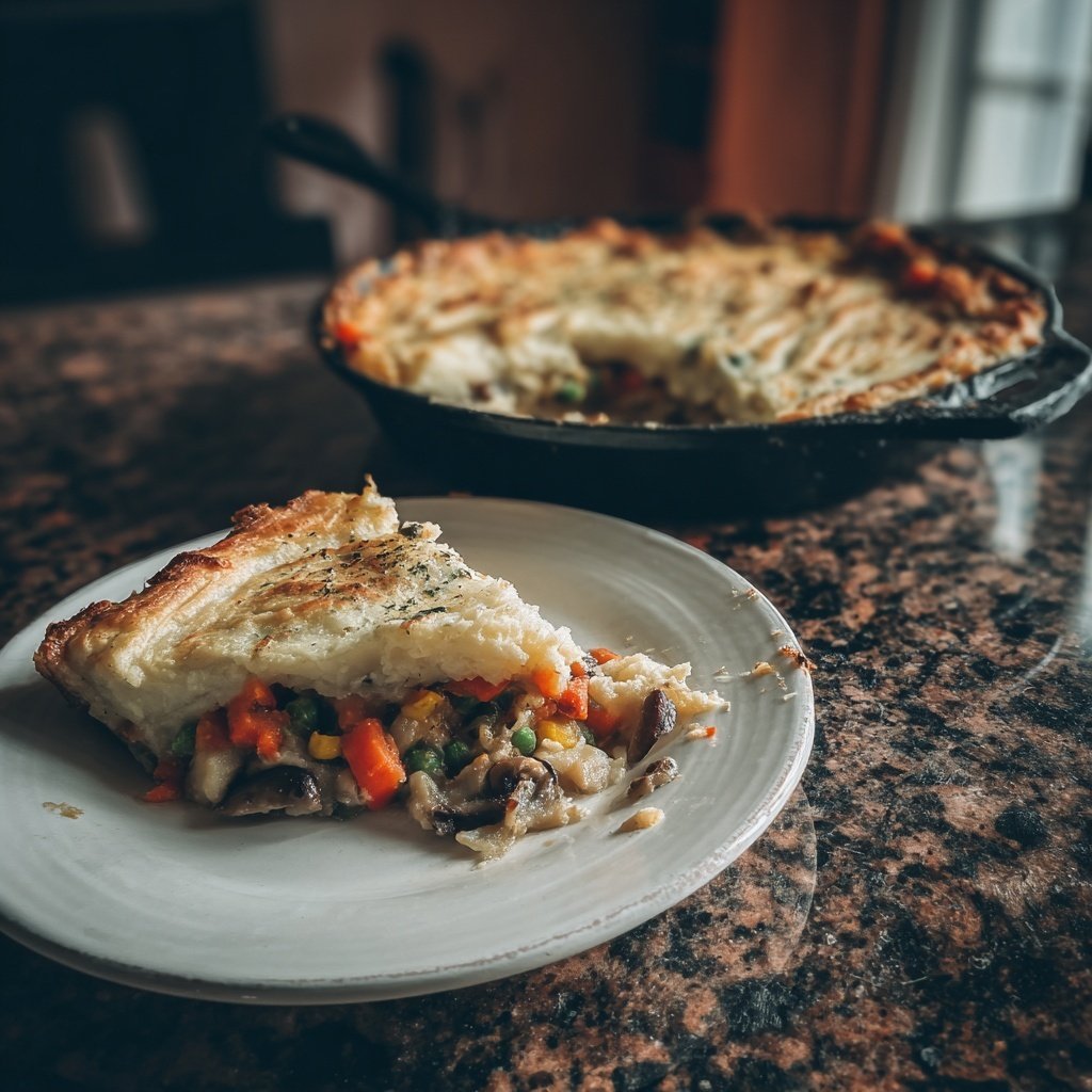 Vegetarian Shepherd's Pie Variation