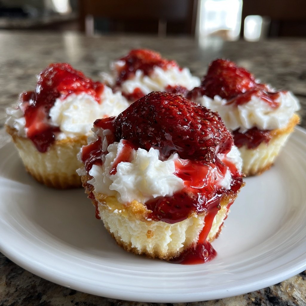 Mini Strawberry Shortcake Cups