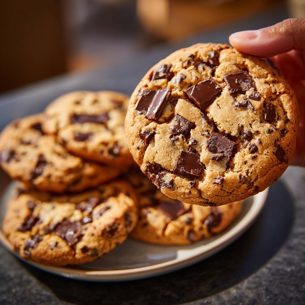 Bakery-Style Chewy Chocolate Chip Cookies​