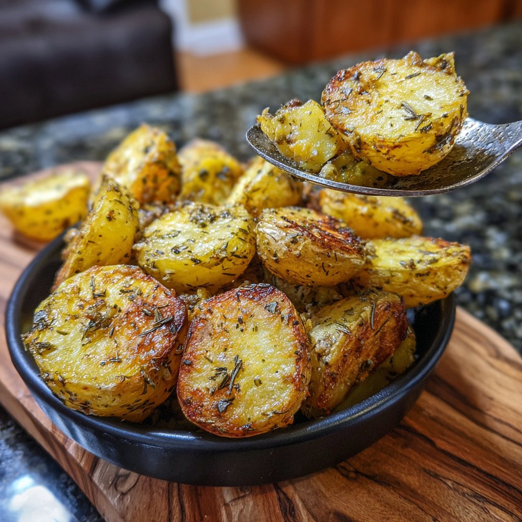 Airfryer Italian Herb Potatoes
