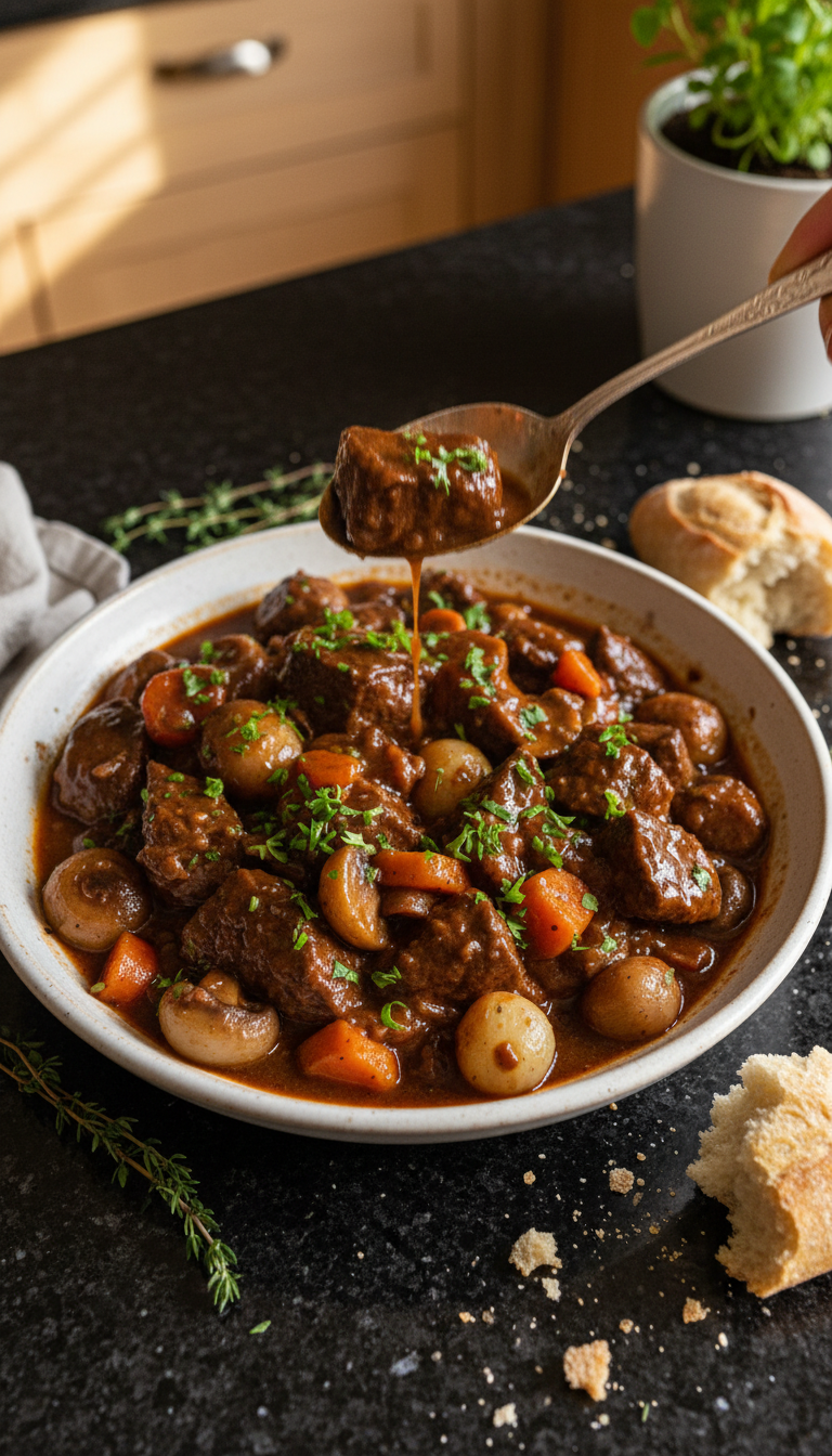 Boeuf Bourguignon with Aioli